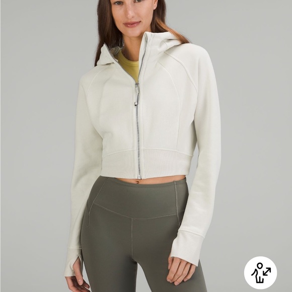 Lululemon cropped Zip Hoodie - Picture 1 of 9
